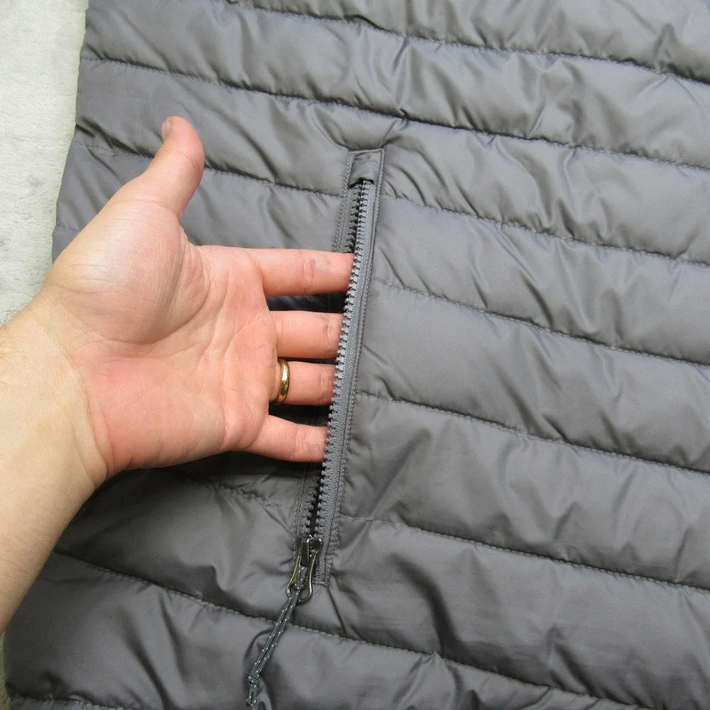 Columbia Vest Mens 3XT Gray Lightweight Insulated Omni Heat Puffer Slope Edge II